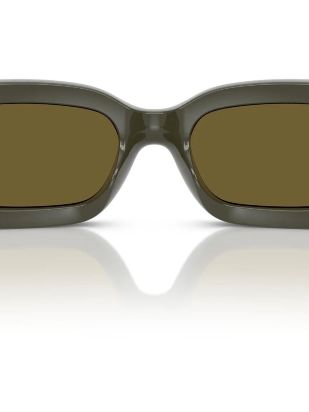 NEW VERSACE VE4474 549173 DARK OLIVE DARK BROWN UNISEX SUNGLASSES - Picture 4 of 6